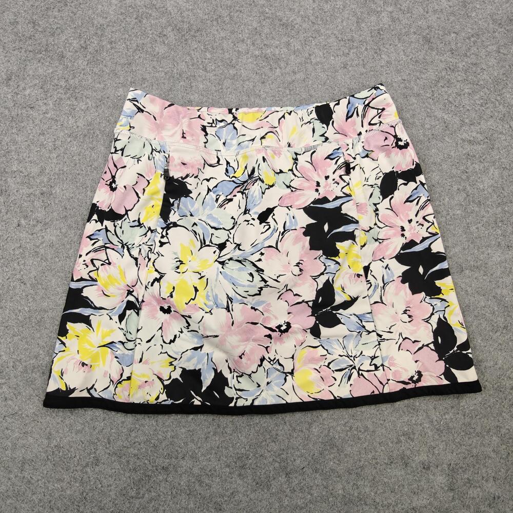 RLX Ralph Lauren Skort Womens XS Multicolor Floral Built-In Shorts Golf